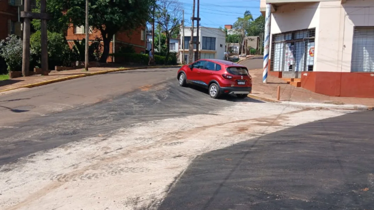 Quedó habilitado el badén de calle San Roque frente al Barrio Yerbal Viejo