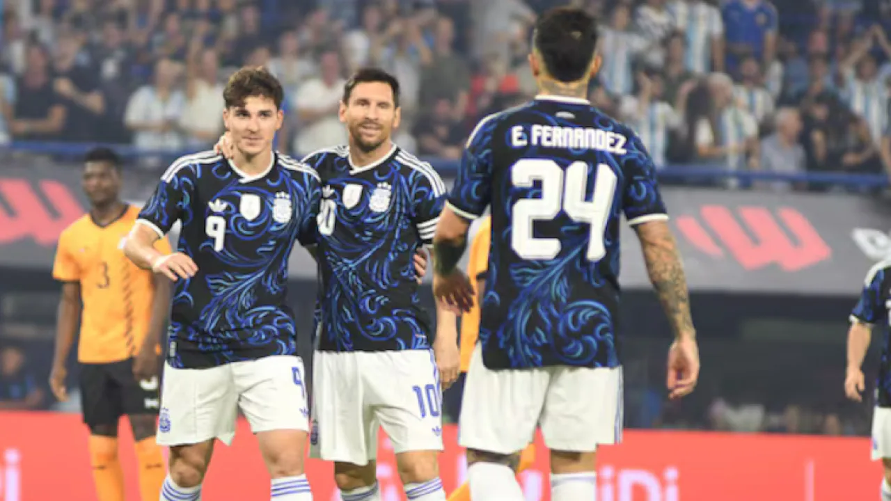 La Selección se despidió de su gente con una goleada ante Zambia
