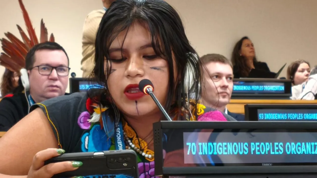 Una voz Mbya en la ONU para decir lo que Argentina calla