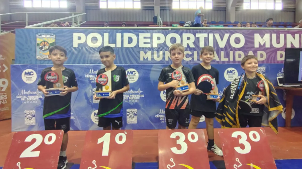Montecarlo fue sede del 2do Grand Slam de Tenis de Mesa