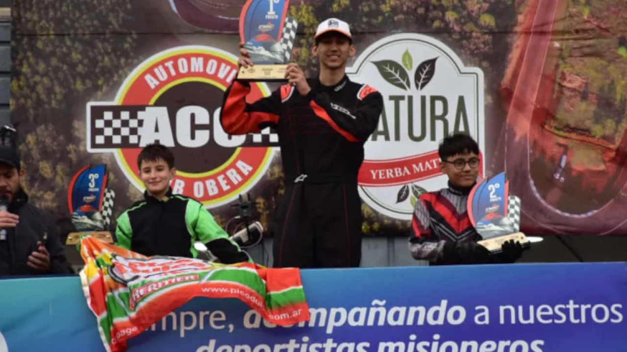 El karting se hizo presente en Oberá y cerró con emotivos festejos
