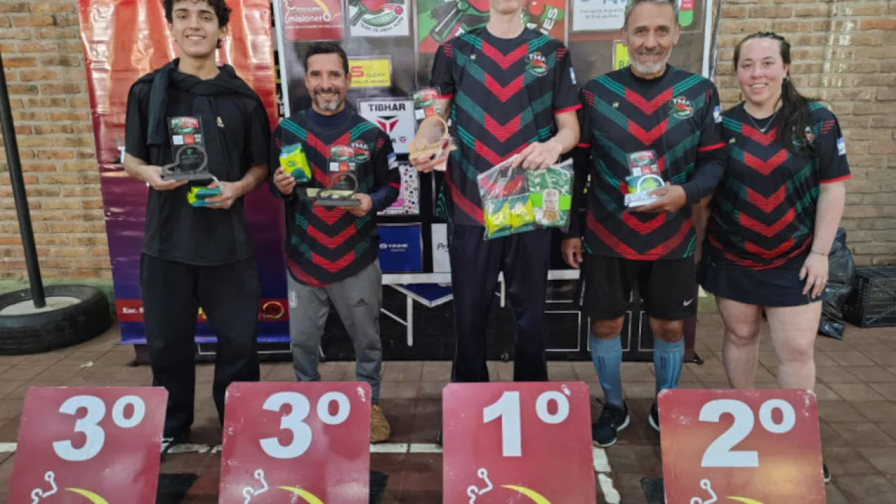 Alem recibió al Torneo Regional de Tenis de Mesa