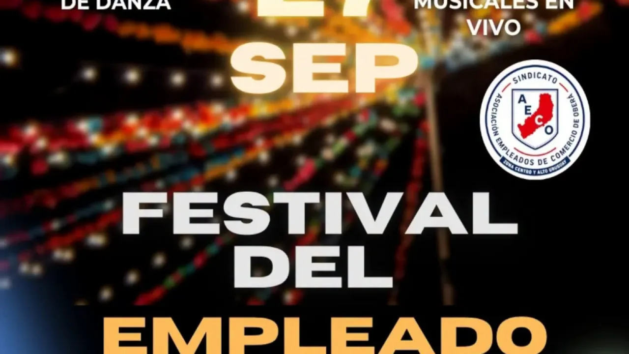 Oberá se prepara para vivir el 1ᵉʳ Festival del Empleado de Comercio
