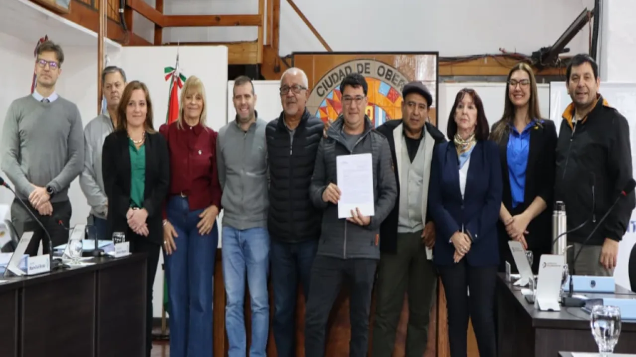 Aprobaron exenciones para obras de cordón cuneta realizadas bajo el Programa Esfuerzo Compartido