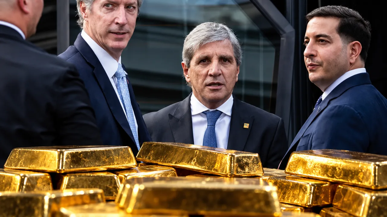 Escándalo financiero, el Banco Central perdió más de USS 1.000 millones con el oro