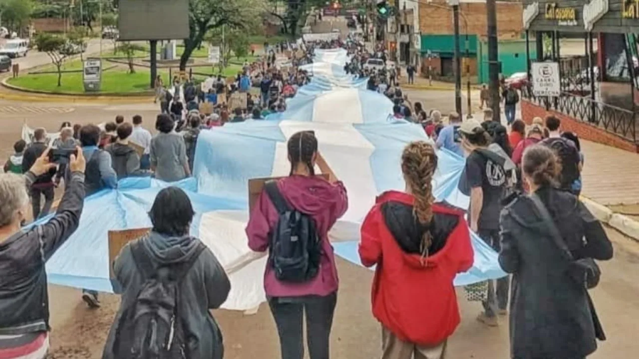 La Universidad en la calle, Misiones se suma a la 5ta Marcha Federal en Defensa de la Educación Pública