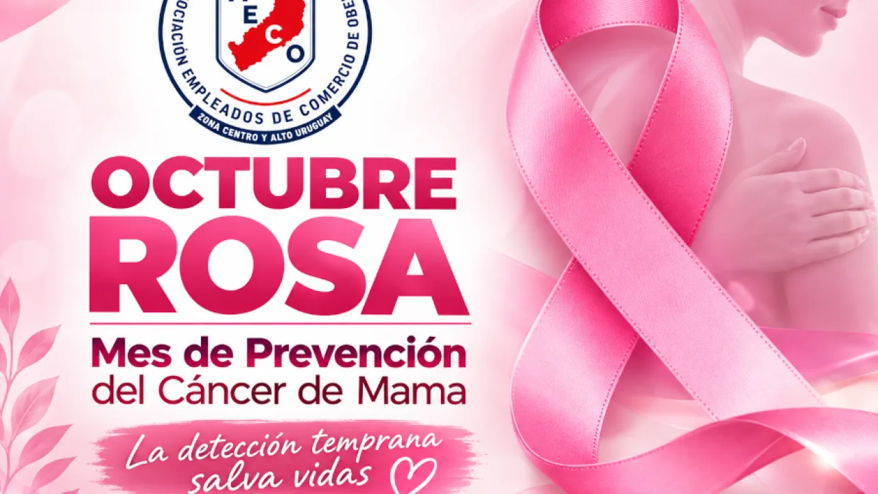 "El cáncer detectado a tiempo se cura" el fuerte llamado de AECO Oberá en el inicio del mes rosa