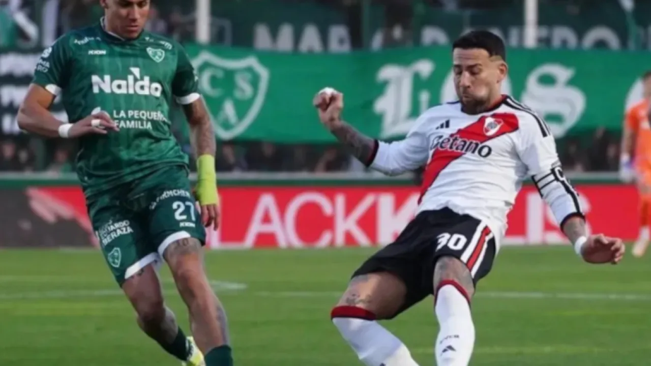 River empató con Sarmiento y sigue fuera de la zona de playoffs